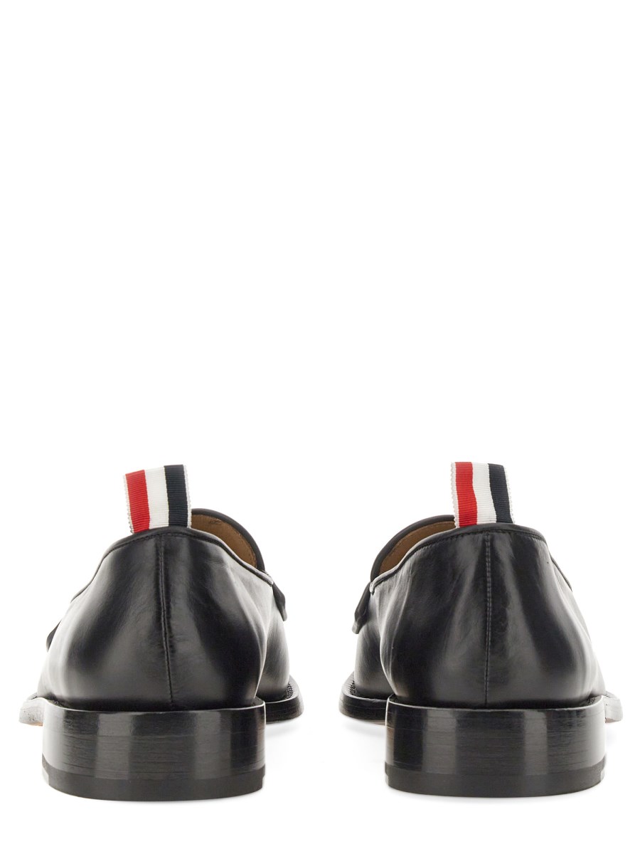 THOM BROWNE MOCASSINO VARSITY PENNY IN PELLE