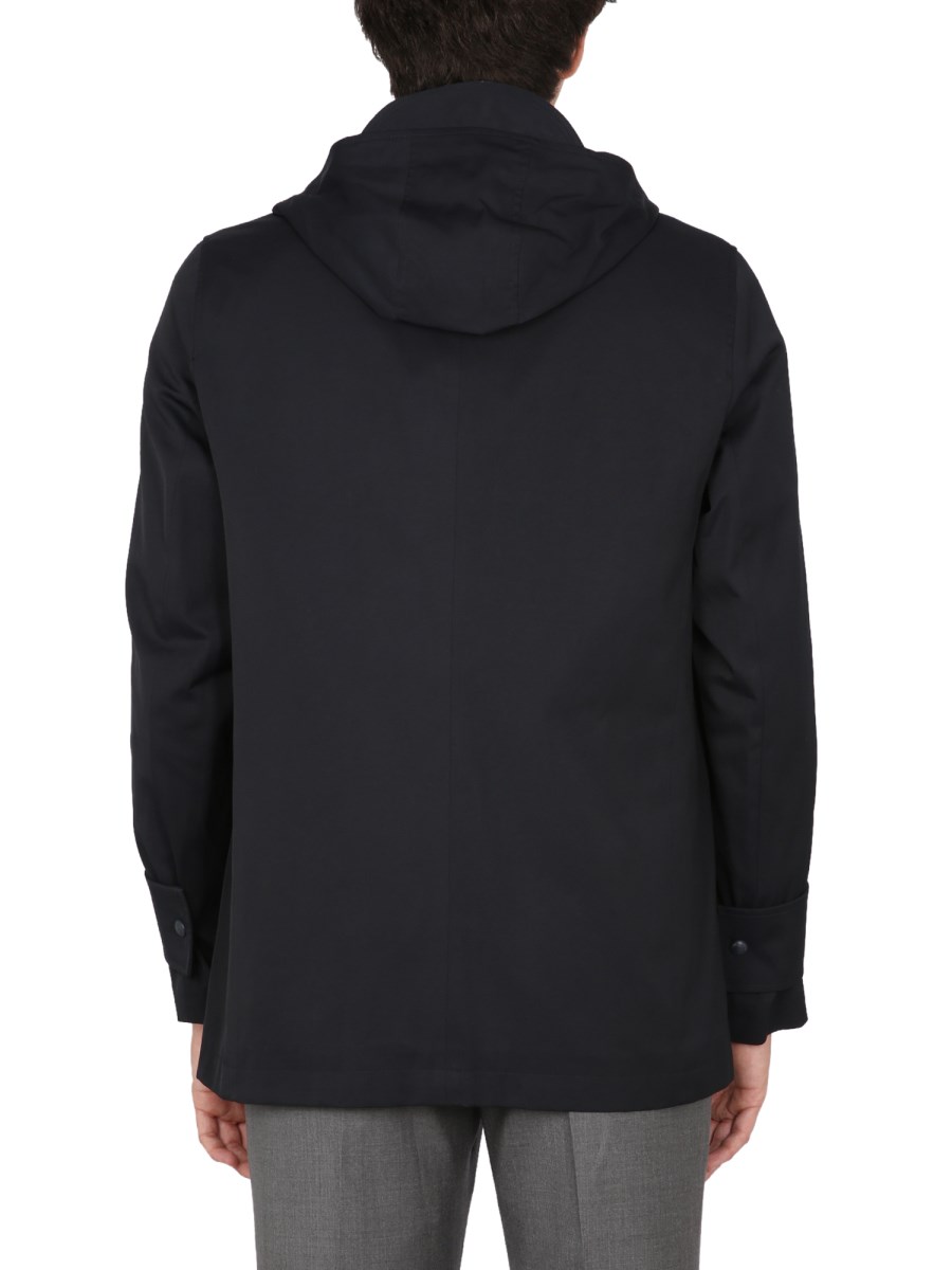 THOM BROWNE PARKA IN NYLON
