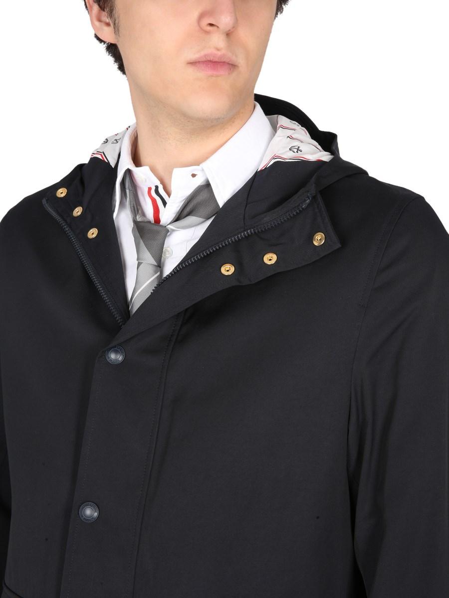 THOM BROWNE PARKA IN NYLON