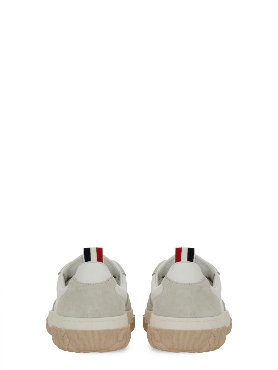 THOM BROWNE SNEAKER IN PELLE