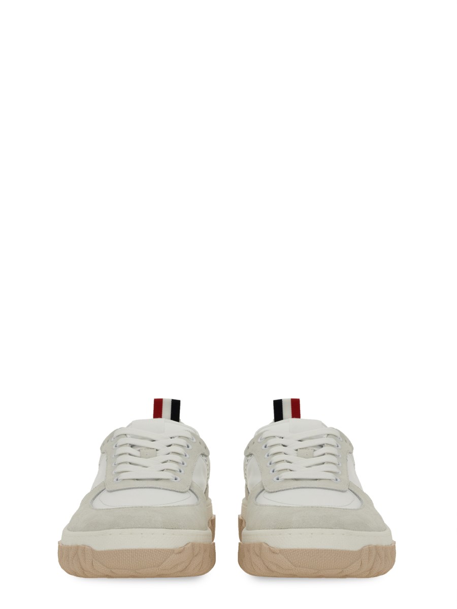 THOM BROWNE SNEAKER IN PELLE