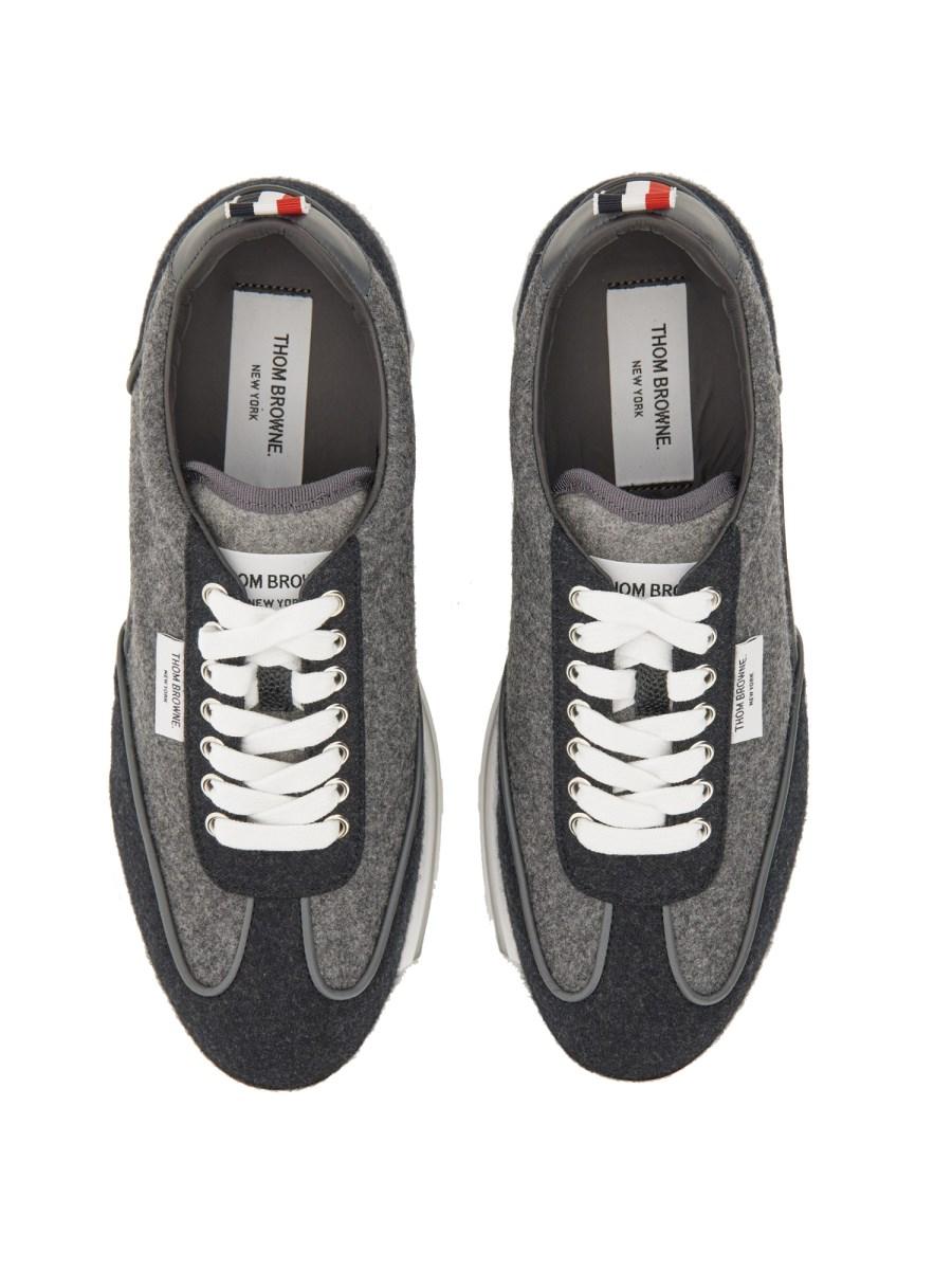 THOM BROWNE SNEAKER TECH RUNNER IN LANA