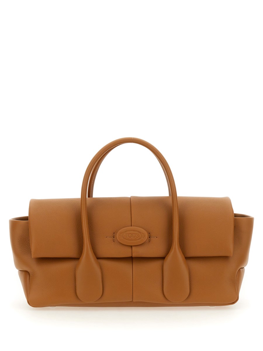 TOD'S BORSA "DI BAG" REVERSE EW FLAP SMALL IN PELLE