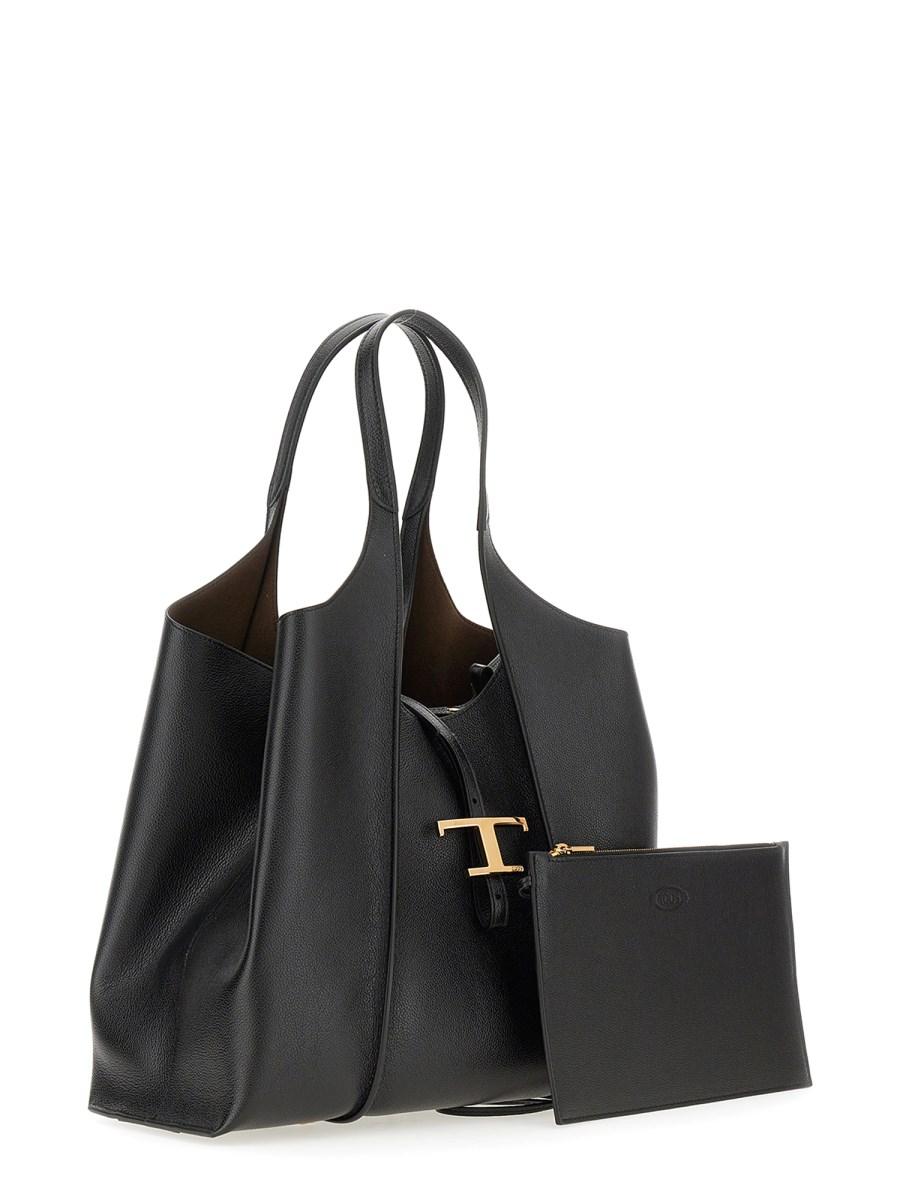 TOD'S BORSA SHOPPING T TIMELESS MEDIUM IN PELLE