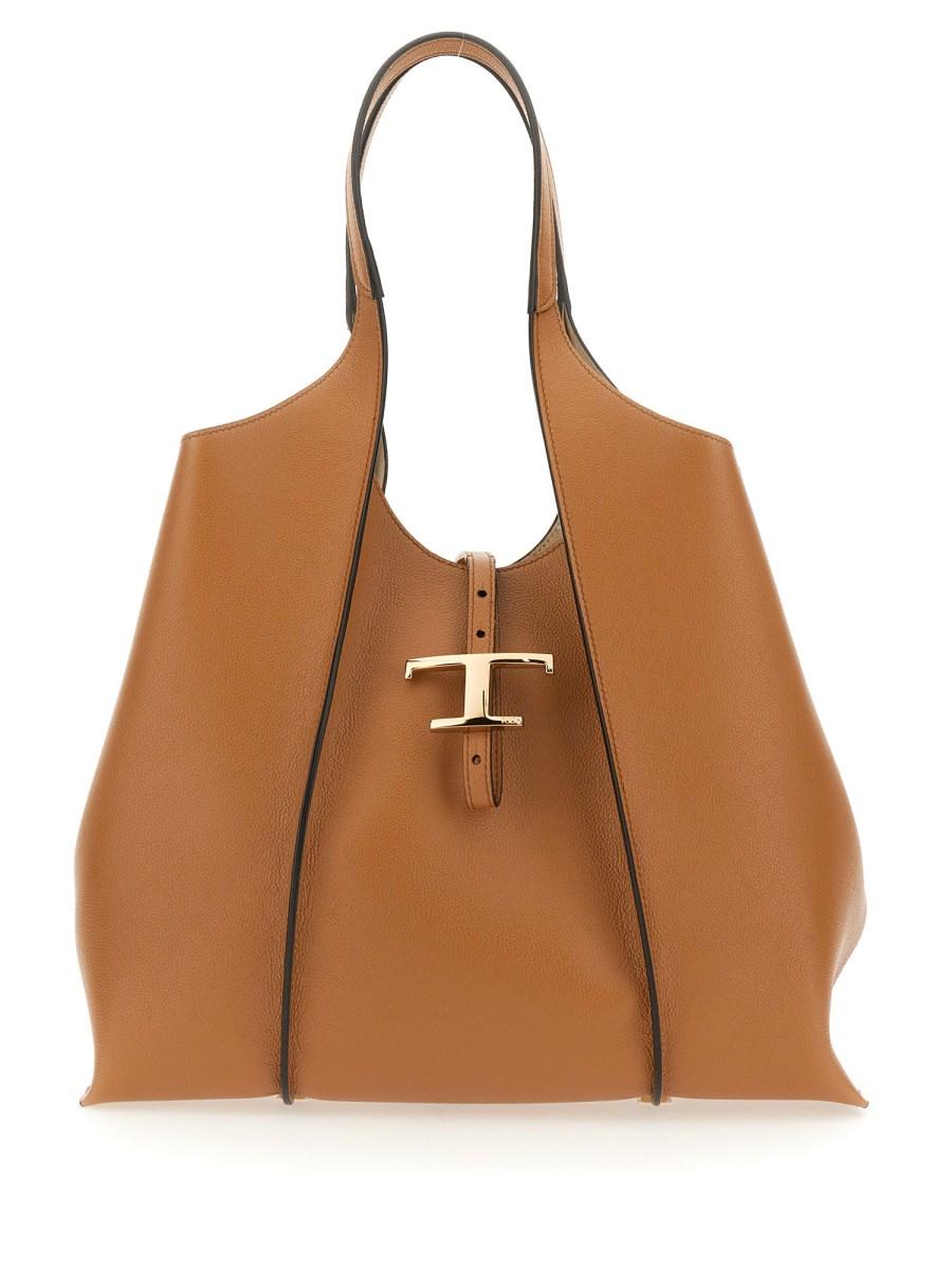 TOD'S BORSA SHOPPING T TIMELESS MEDIUM IN PELLE