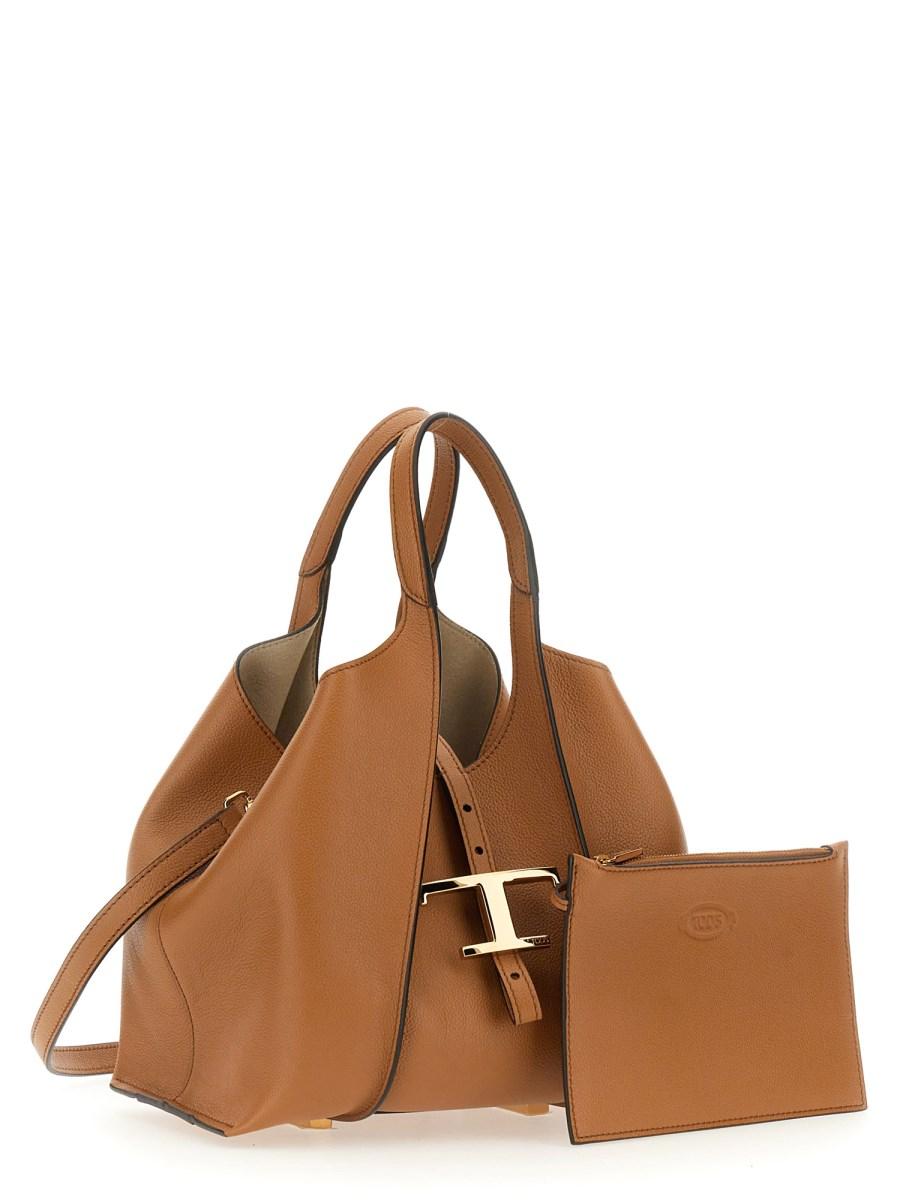 TOD'S BORSA SHOPPING T TIMELESS MINI IN PELLE