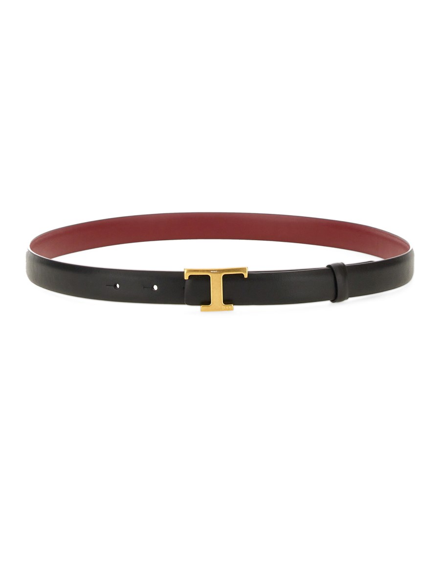 TOD'S CINTURA REVERSIBILE T TIMELESS IN PELLE