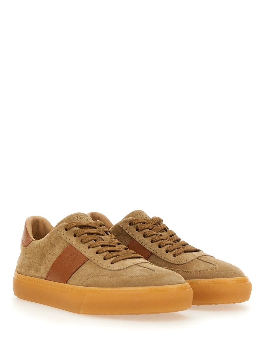 TOD'S SNEAKER IN PELLE CON LOGO