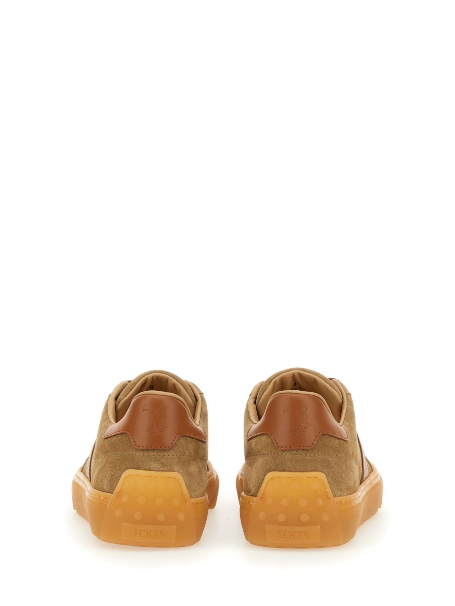 TOD'S SNEAKER IN PELLE CON LOGO