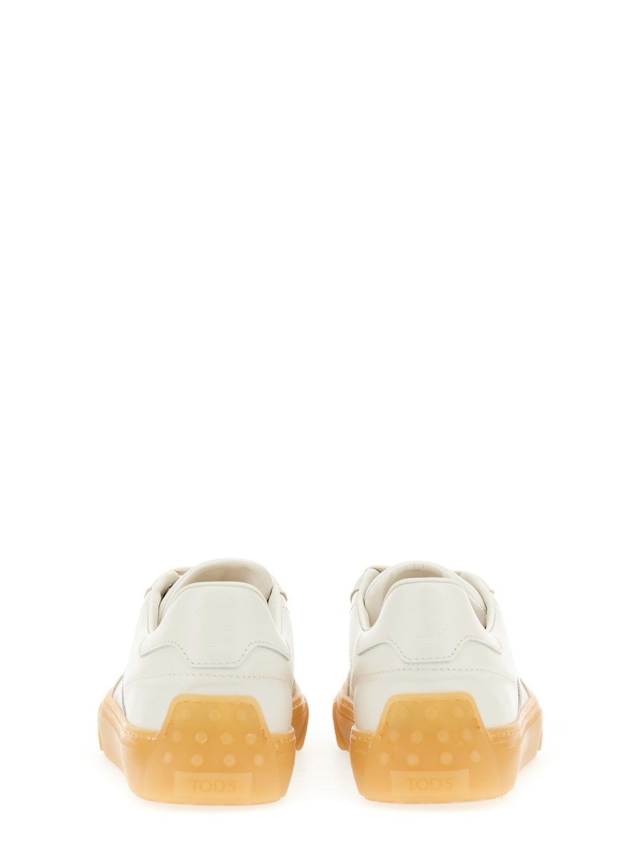 TOD'S SNEAKER IN PELLE CON LOGO