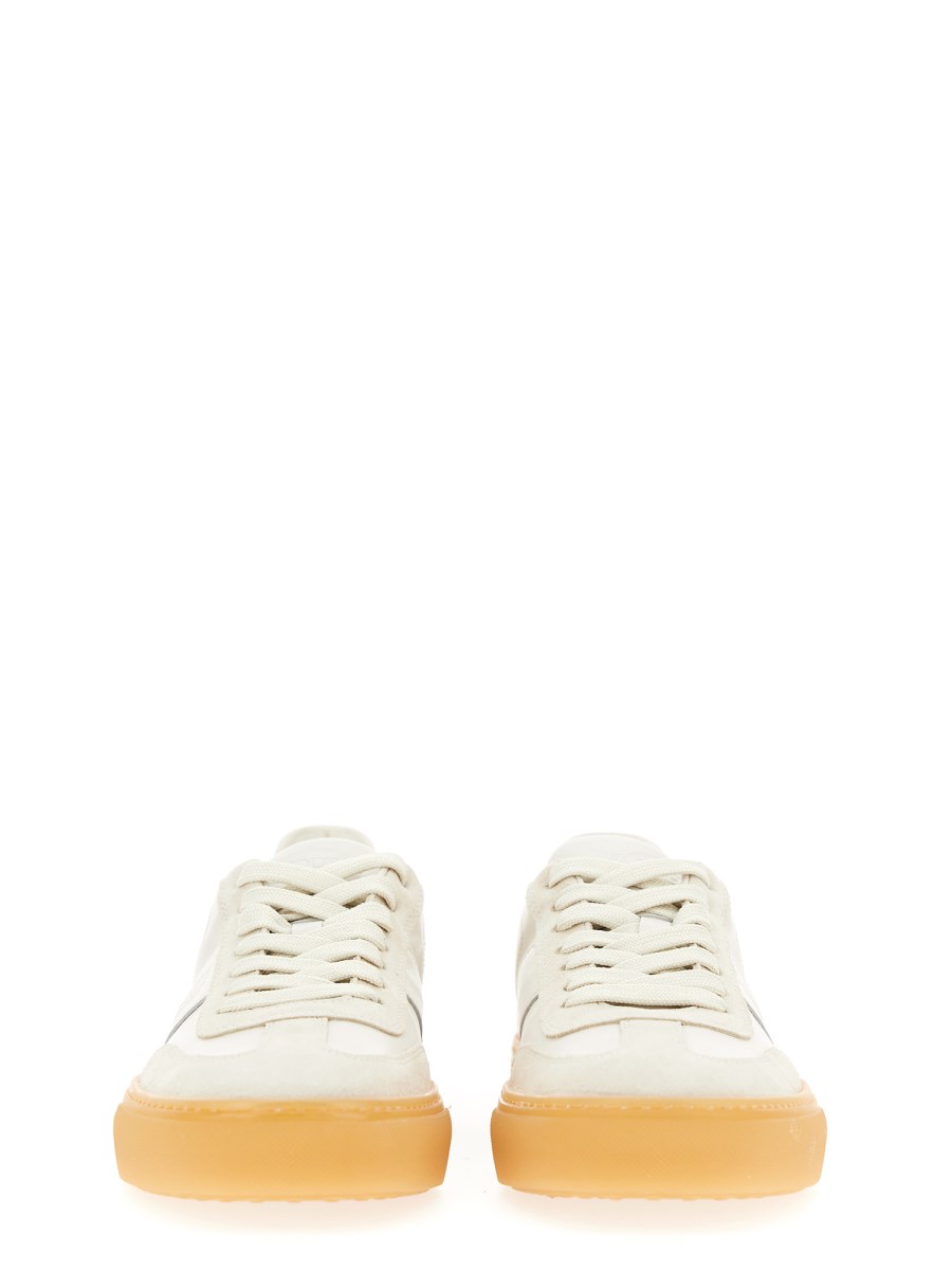 TOD'S SNEAKER IN PELLE CON LOGO