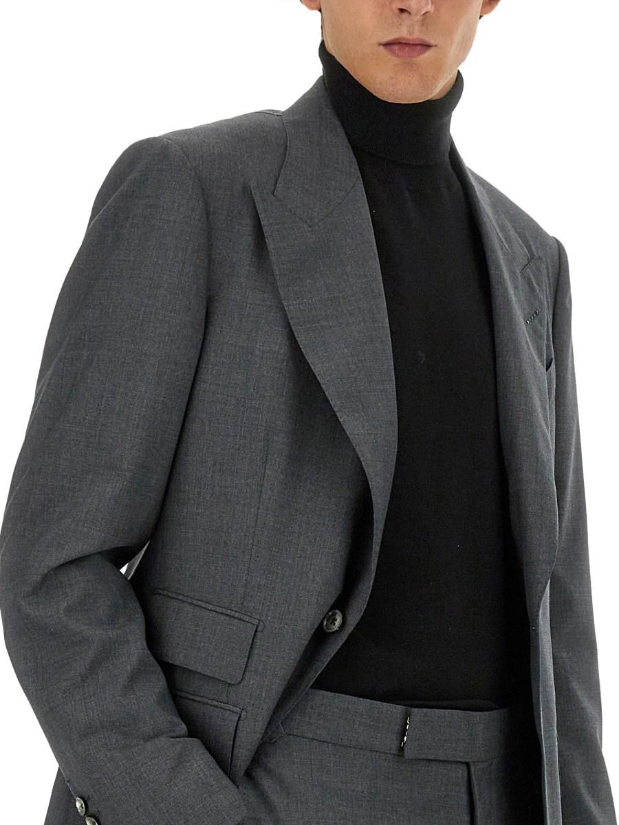 TOM FORD ABITO MONOPETTO IN LANA