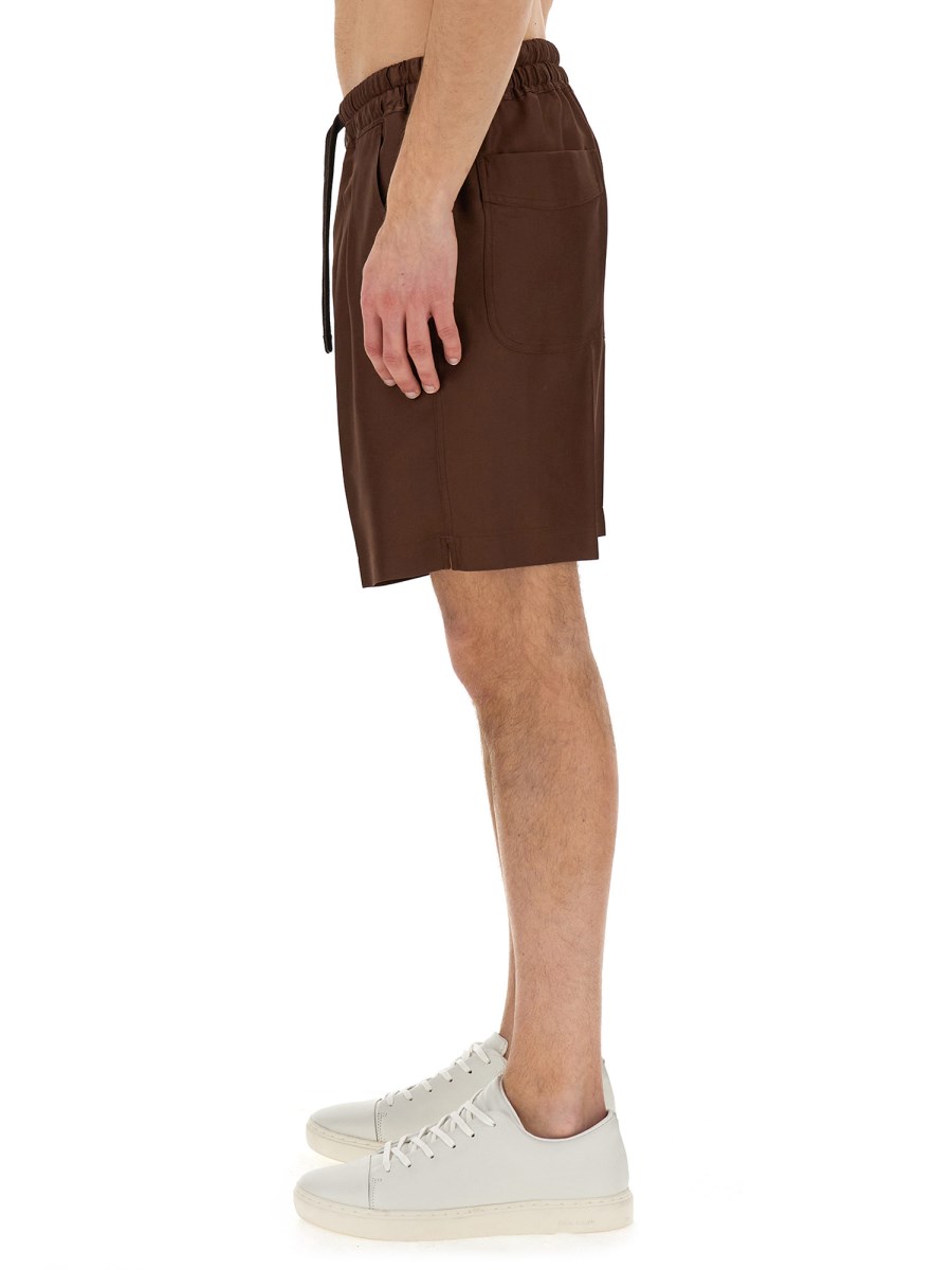 TOM FORD BERMUDA IN TWILL DI SETA