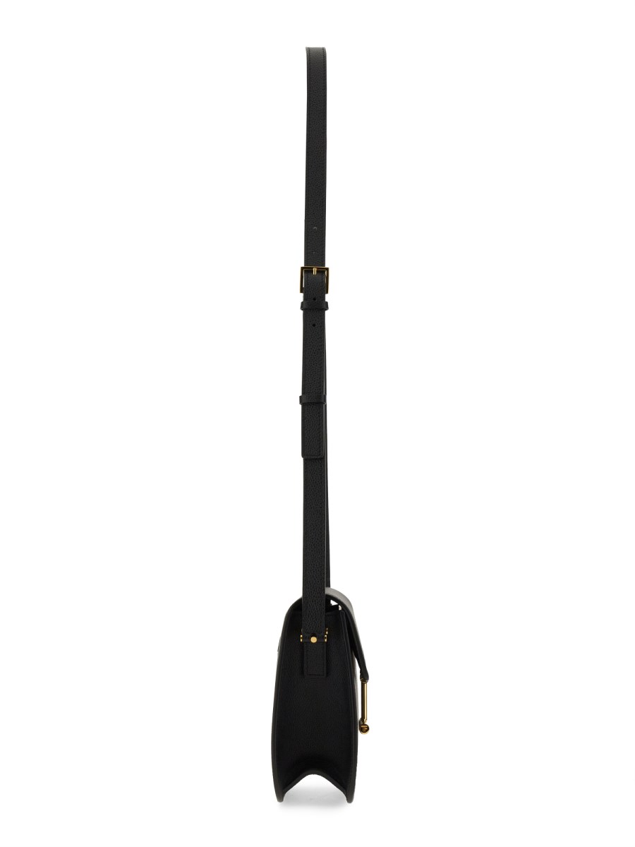 TOM FORD BORSA MINI TARA IN PELLE MARTELLATA