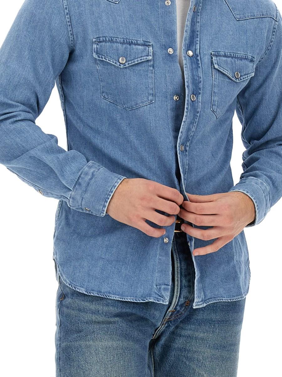 TOM FORD CAMICIA IN COTONE