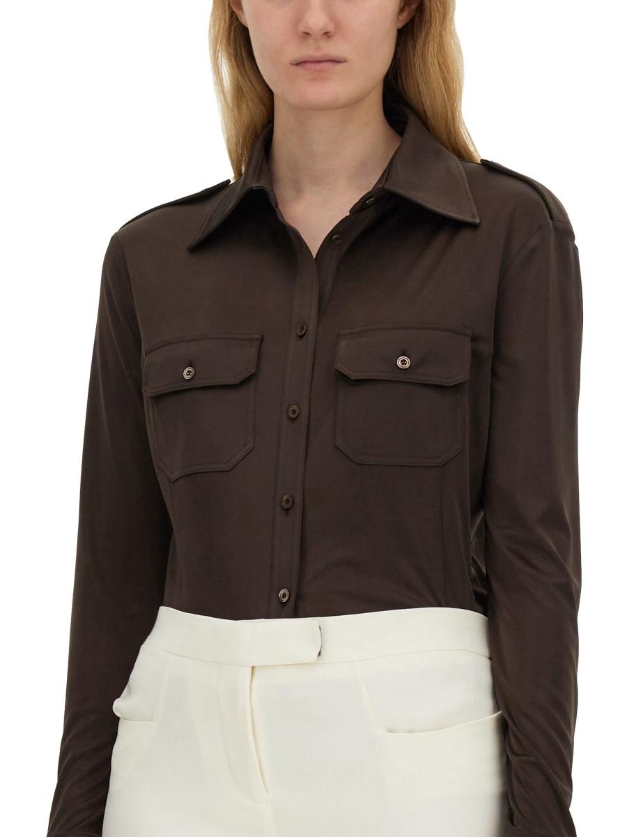 TOM FORD CAMICIA IN JERSEY