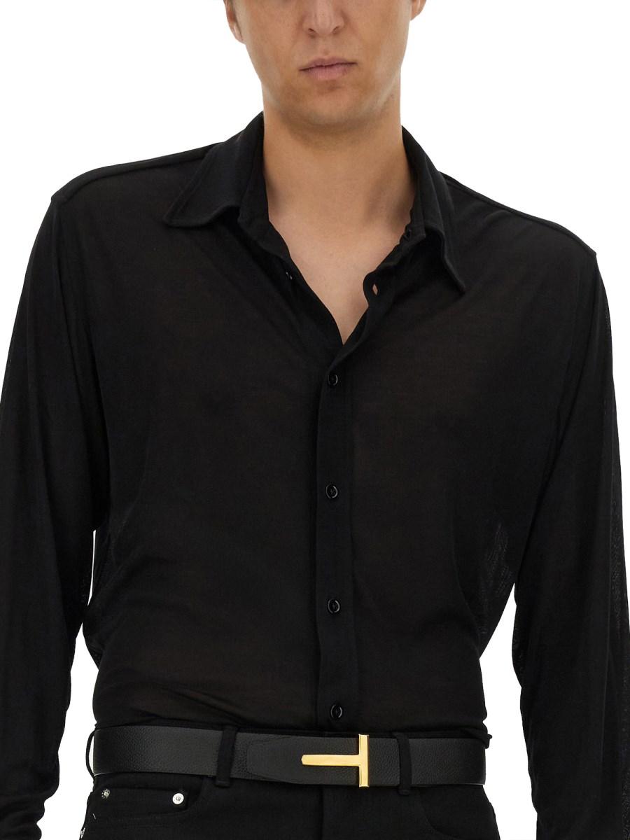 TOM FORD CAMICIA IN SETA