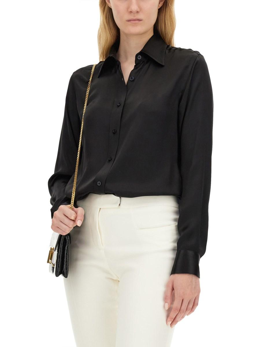 TOM FORD CAMICIA IN SETA