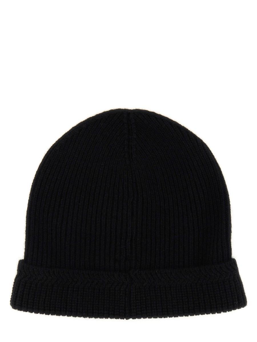 TOM FORD CAPPELLO BEANIE IN CASHMERE CON LOGO