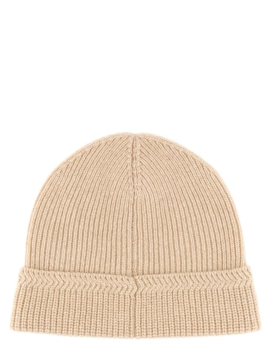 TOM FORD CAPPELLO BEANIE IN CASHMERE CON LOGO