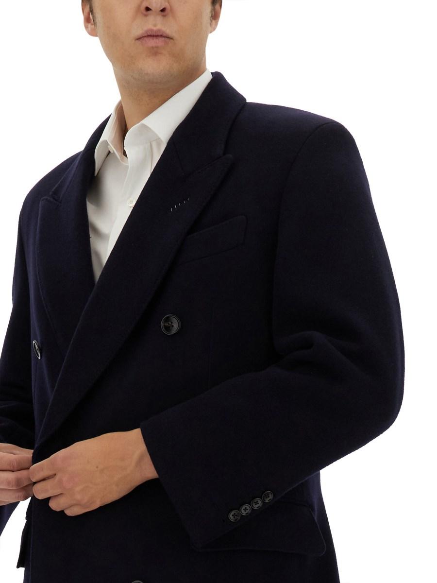 TOM FORD CAPPOTTO DOPPIOPETTO IN LANA