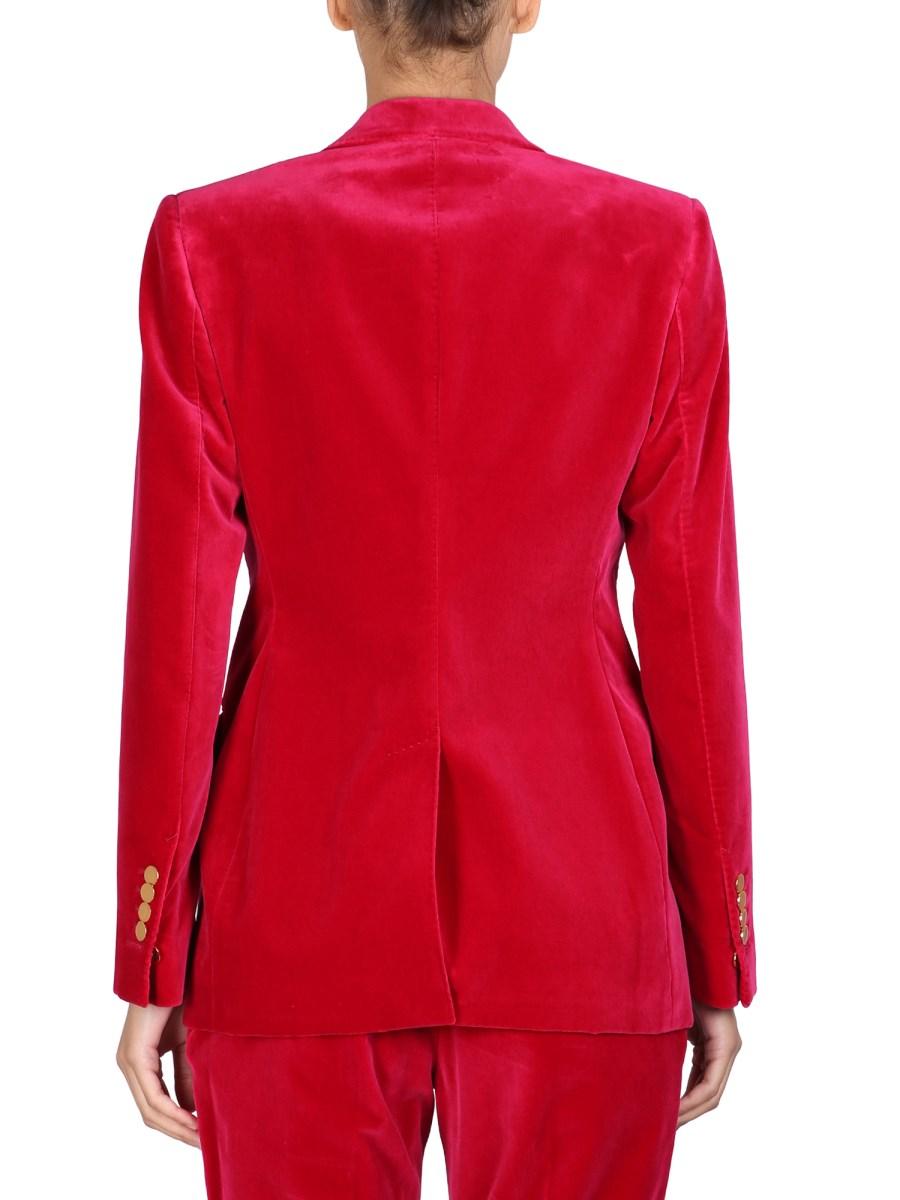 TOM FORD GIACCA IN VELLUTO DI COTONE