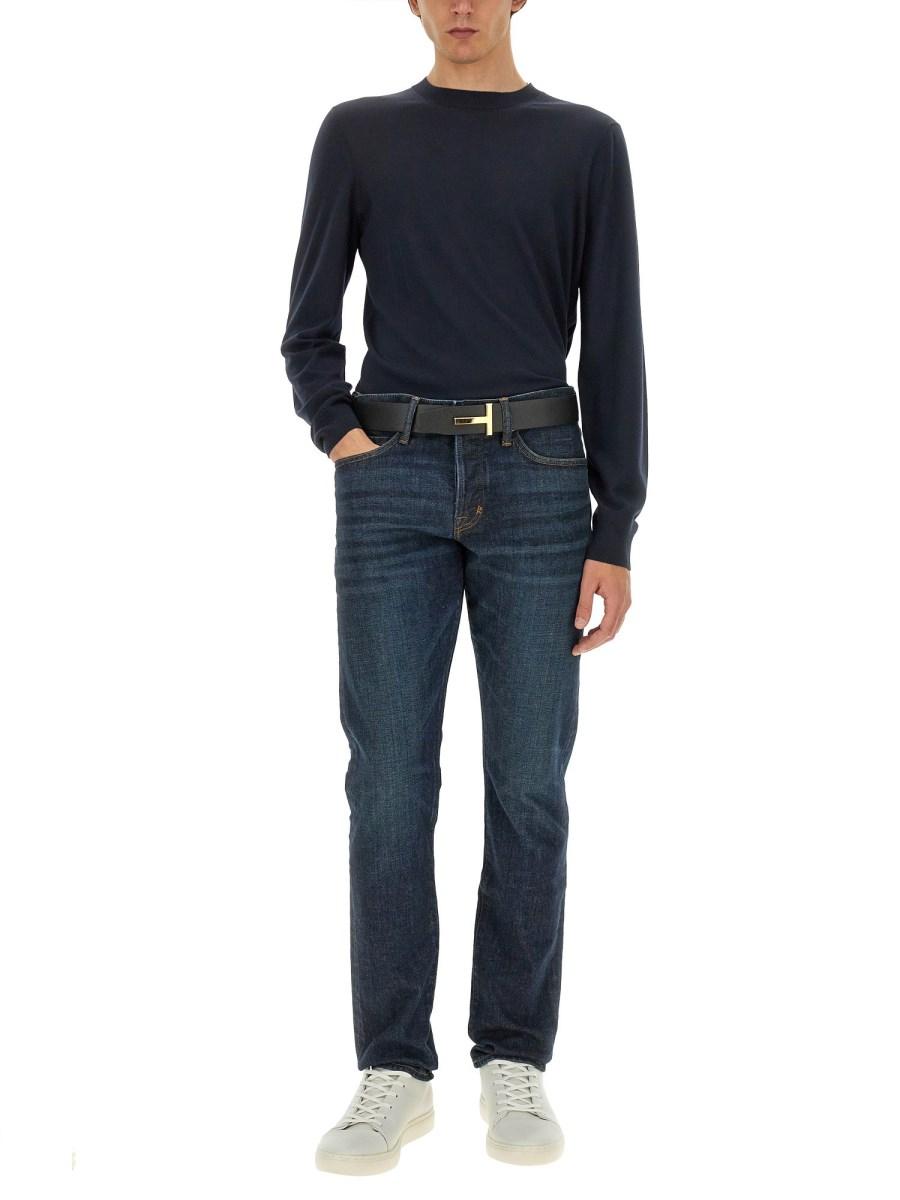 TOM FORD JEANS IN DENIM IN COTONE