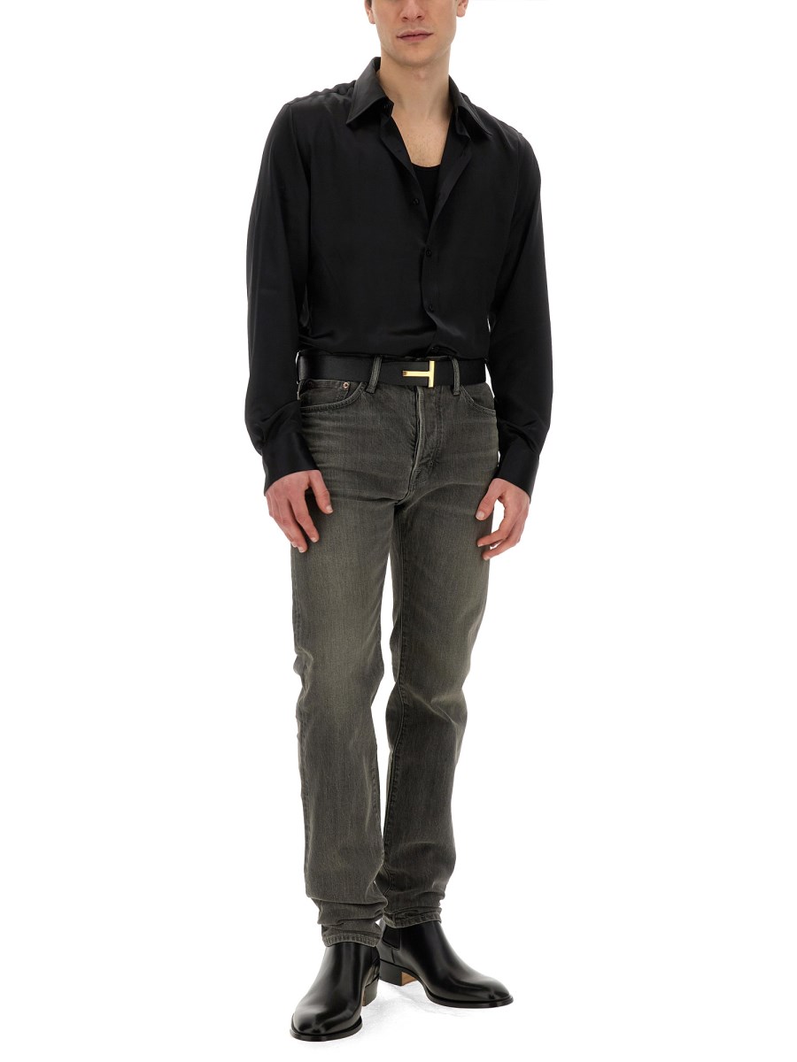 TOM FORD JEANS STRAIGHT LEG IN DENIM