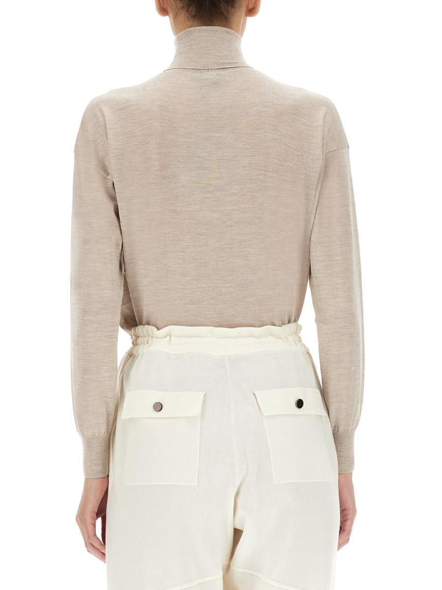 TOM FORD MAGLIA A COLLO ALTO IN CASHMERE E SETA