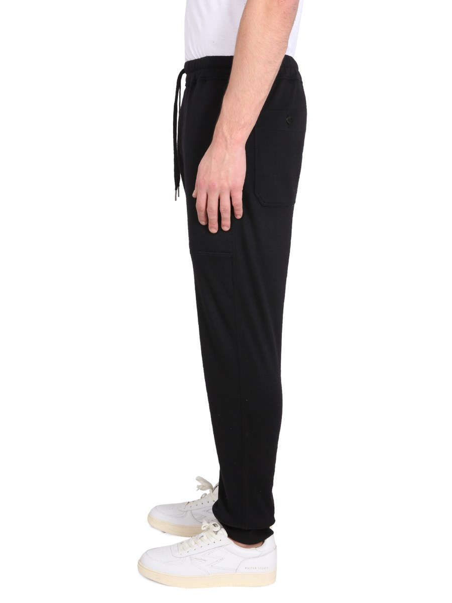 TOM FORD PANTALONE JOGGING IN FELPA DI CASHMERE
