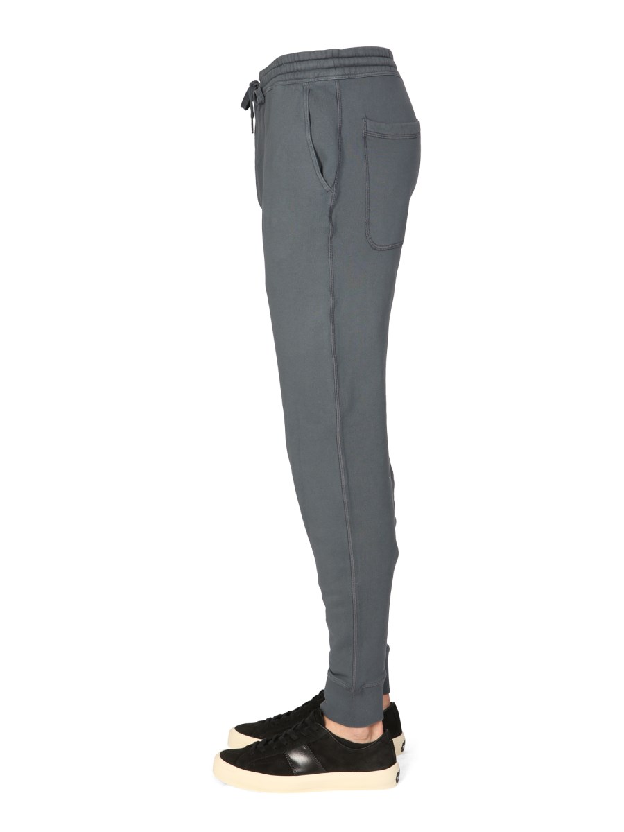 TOM FORD PANTALONE JOGGING IN FELPA DI COTONE