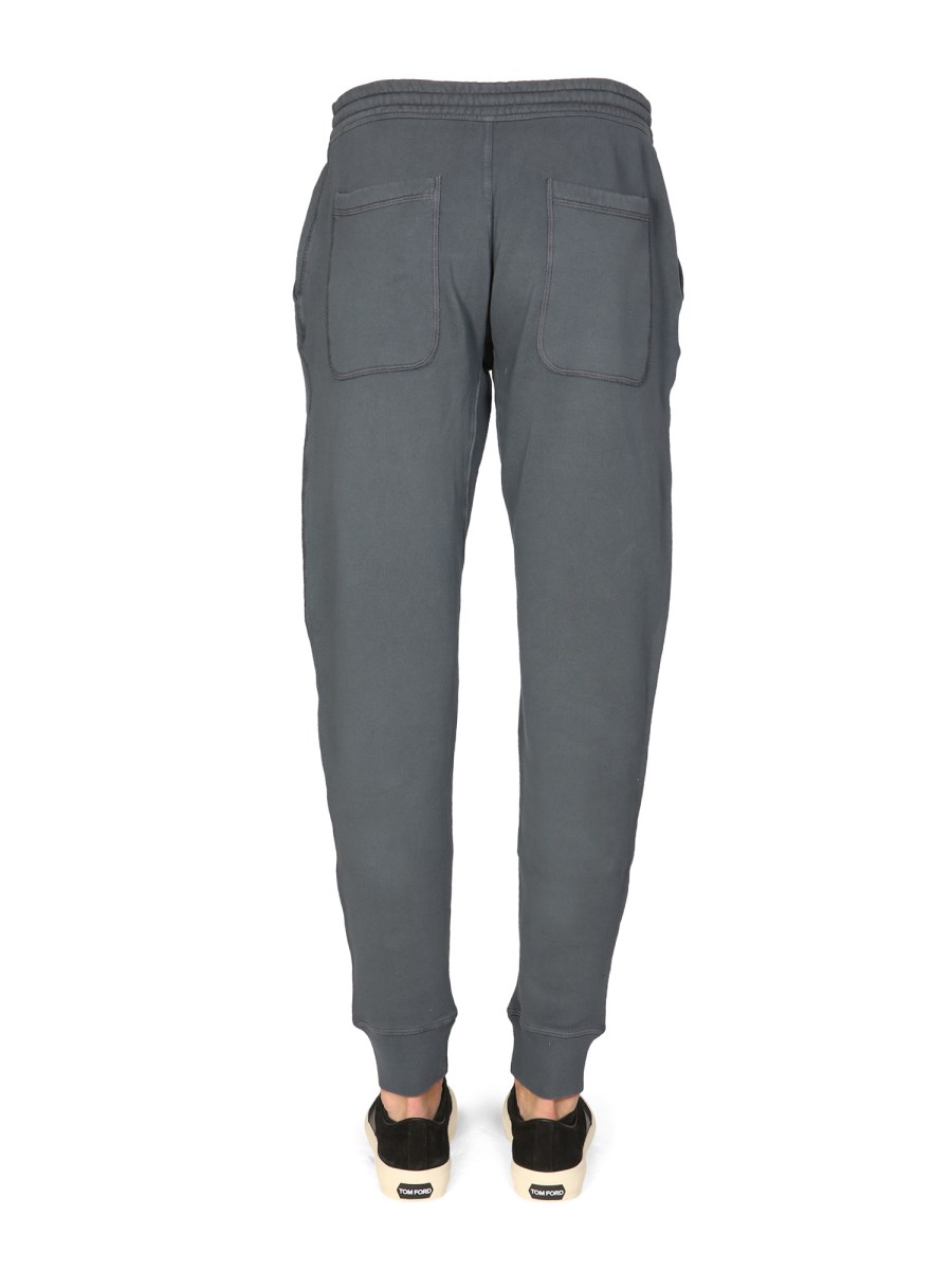 TOM FORD PANTALONE JOGGING IN FELPA DI COTONE