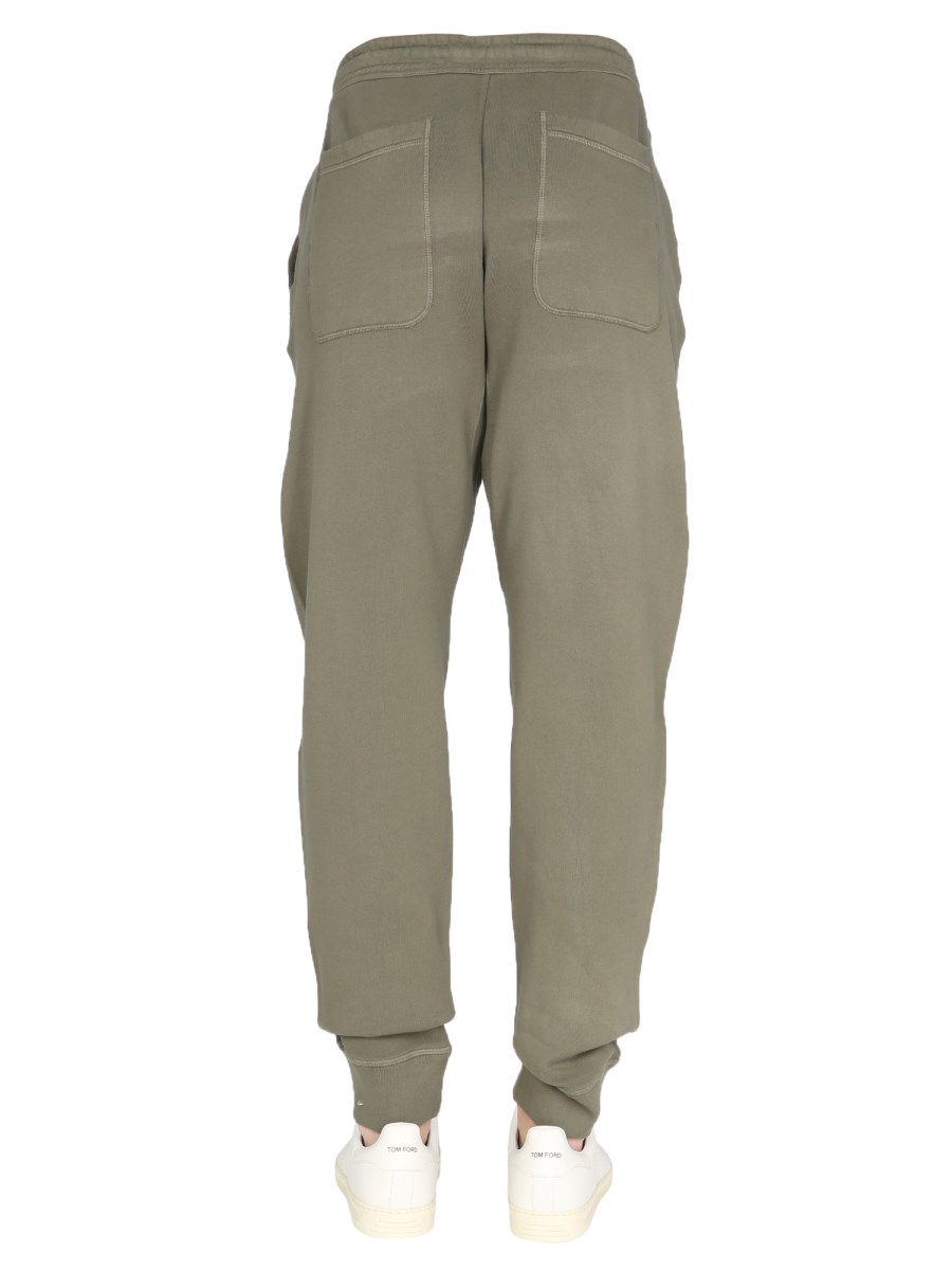 TOM FORD PANTALONE JOGGING REGULAR FIT IN COTONE