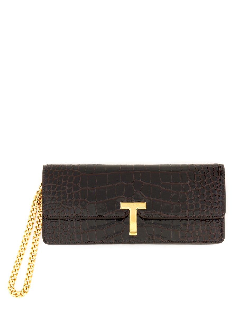 TOM FORD POCHETTE "WALLIS" IN PELLE