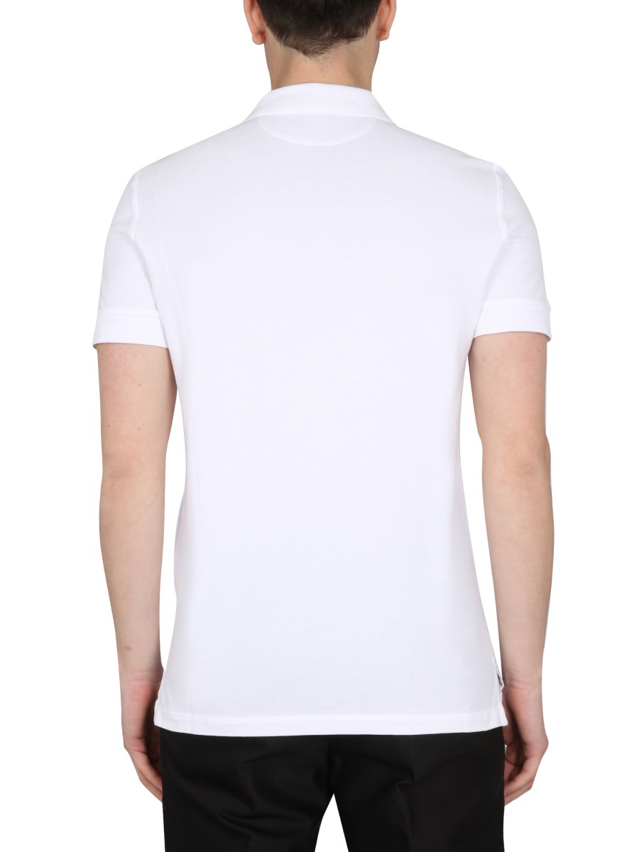 TOM FORD POLO TENNIS IN PIQUE DI COTONE
