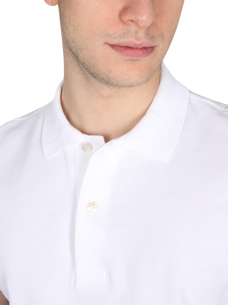 TOM FORD POLO TENNIS IN PIQUE DI COTONE