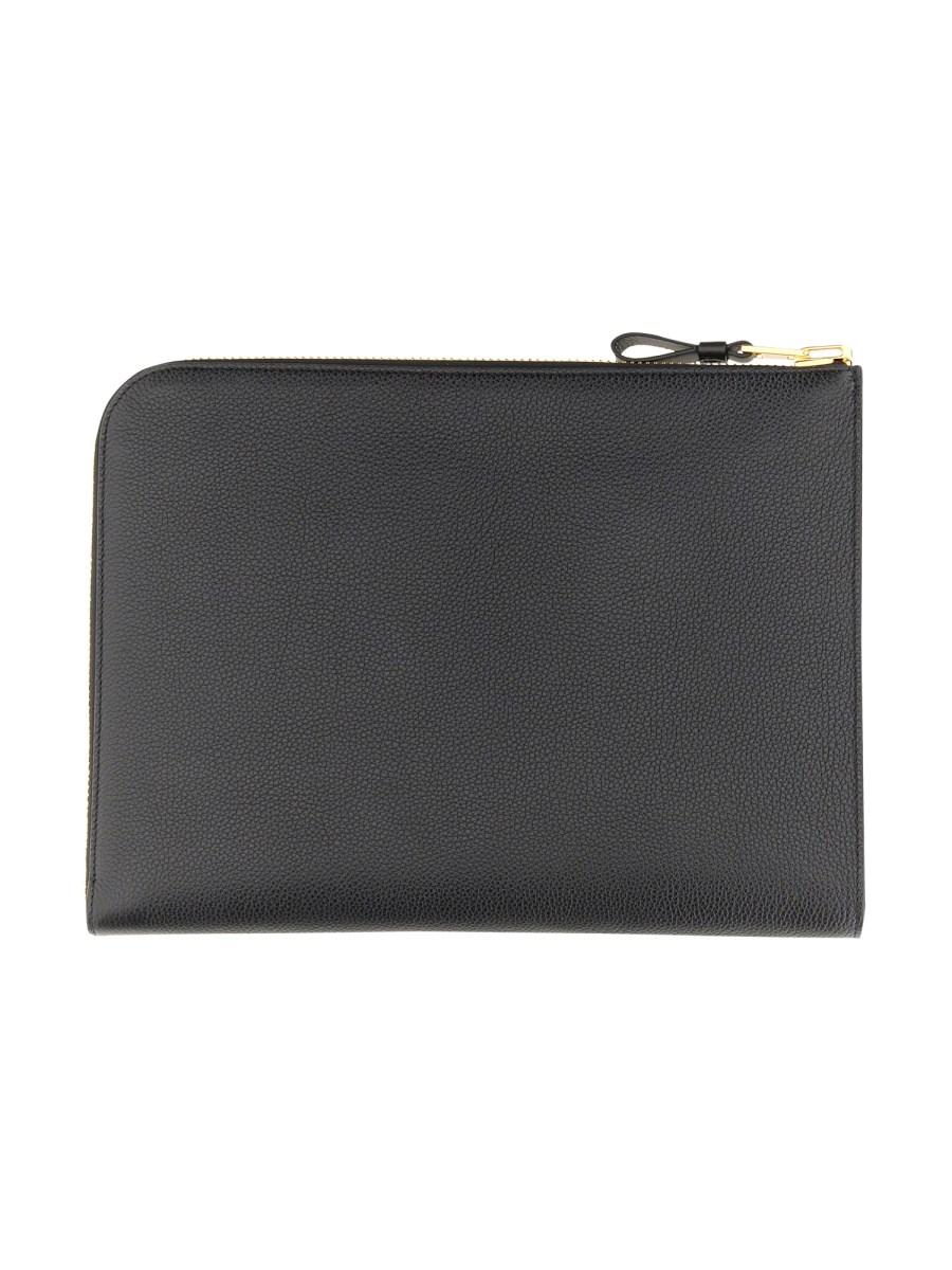TOM FORD PORTAFOGLIO IN PELLE MARTELLATA