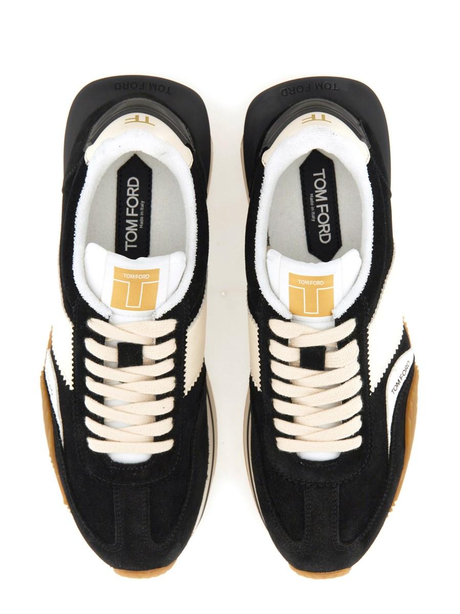 TOM FORD SNEAKER "JAMES" IN SUEDE E TESSUTO TECNICO