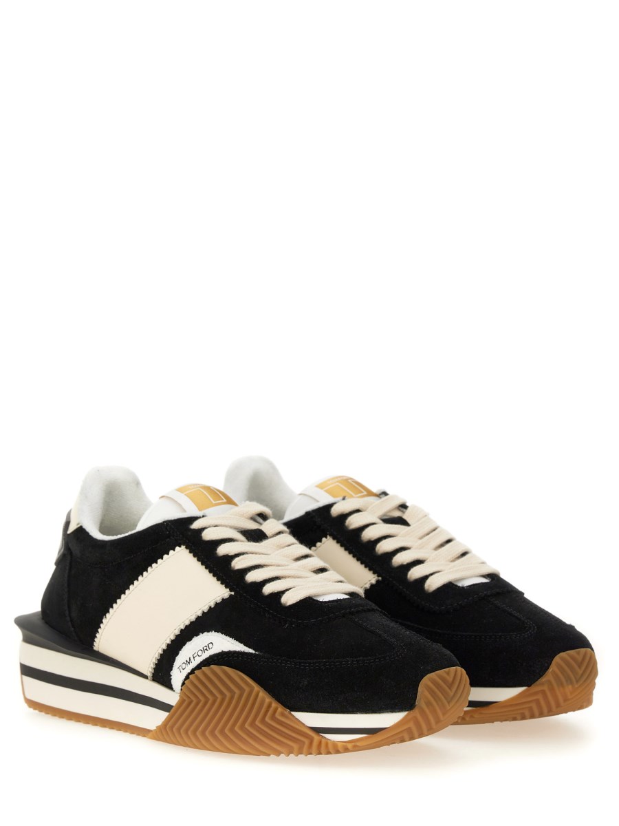 TOM FORD SNEAKER "JAMES" IN SUEDE E TESSUTO TECNICO
