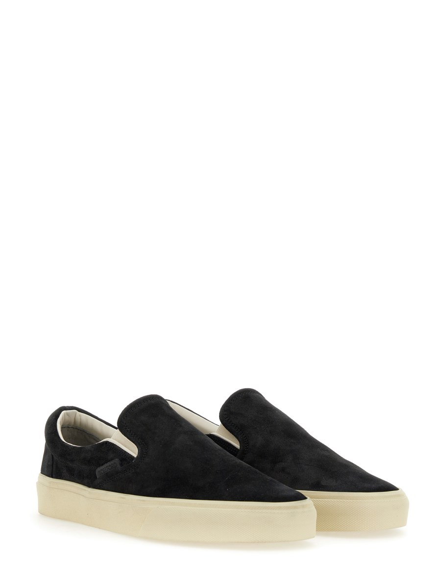 TOM FORD SNEAKER SLIP-ON IN SUEDE