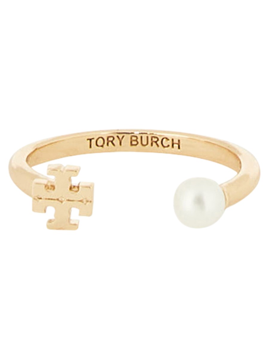 TORY BURCH ANELLO "KIRA" CON PERLA