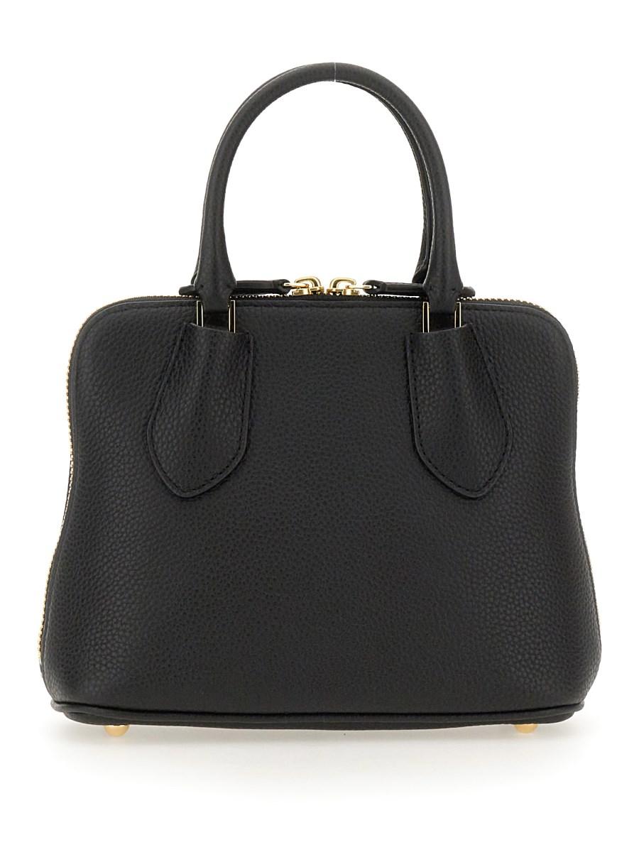 TORY BURCH BORSA A BAULETTO "SWING" MINI IN PELLE