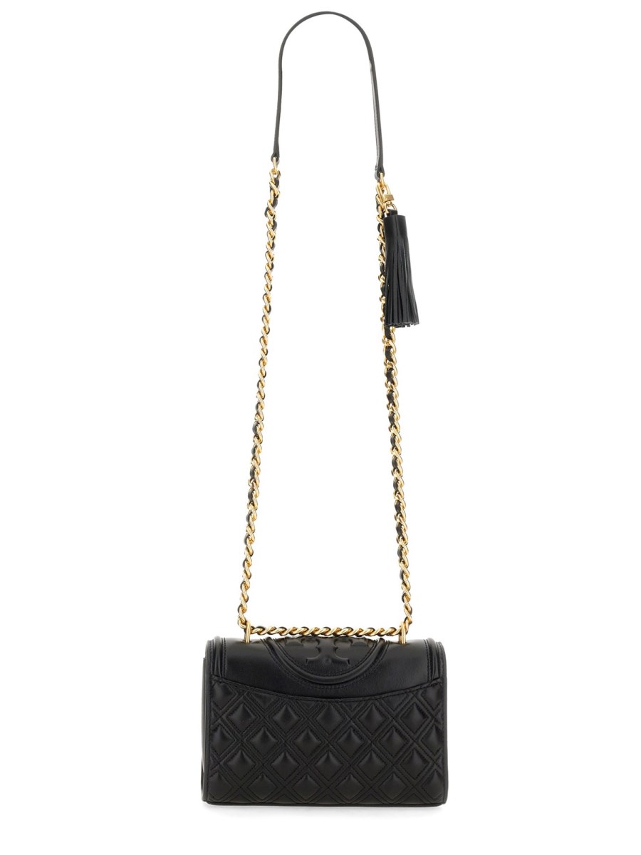 TORY BURCH BORSA A TRACOLLA FLEMING IN PELLE
