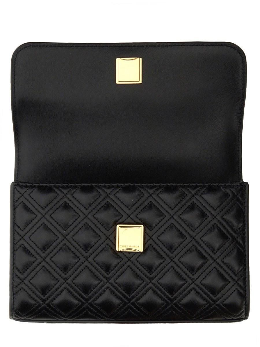 TORY BURCH BORSA A TRACOLLA FLEMING IN PELLE
