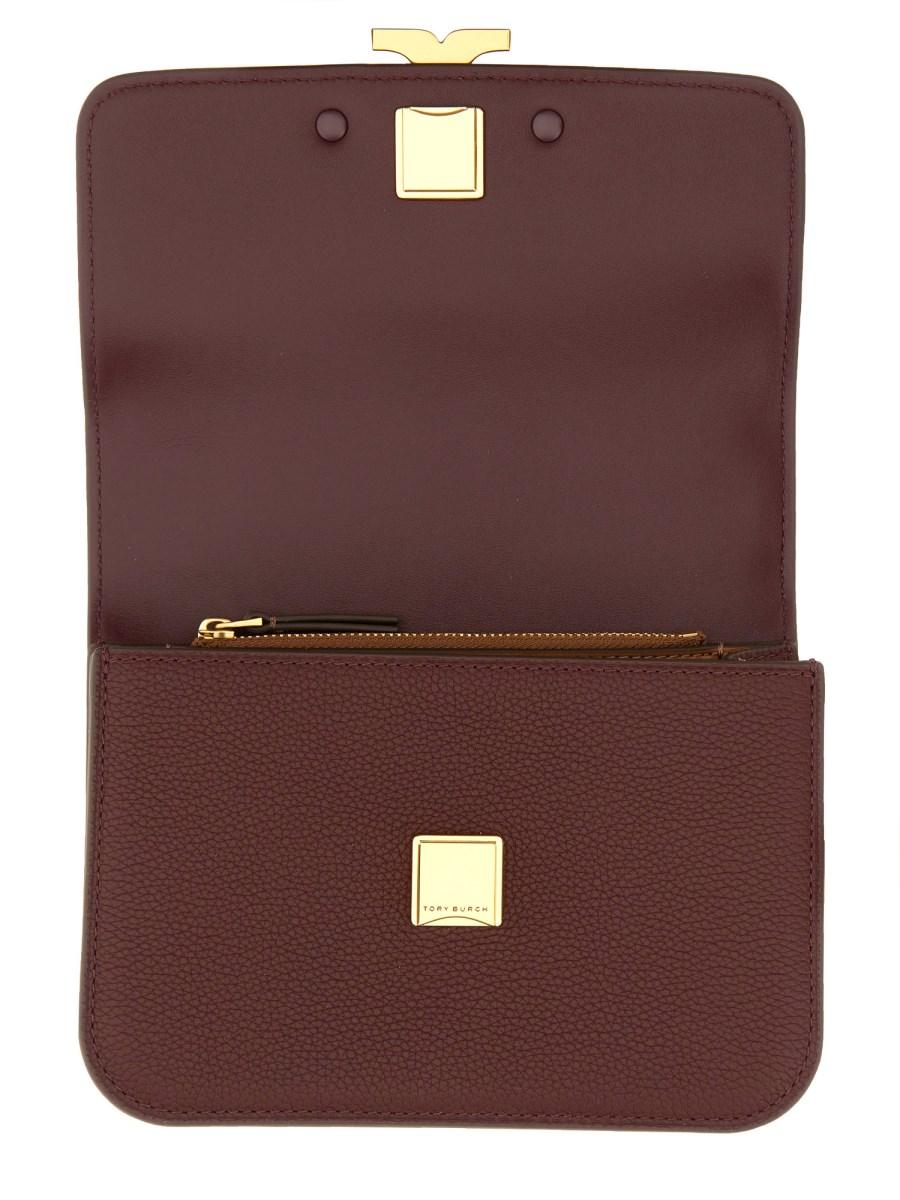 TORY BURCH BORSA "ELEANOR" SMALL IN PELLE MARTELLATA