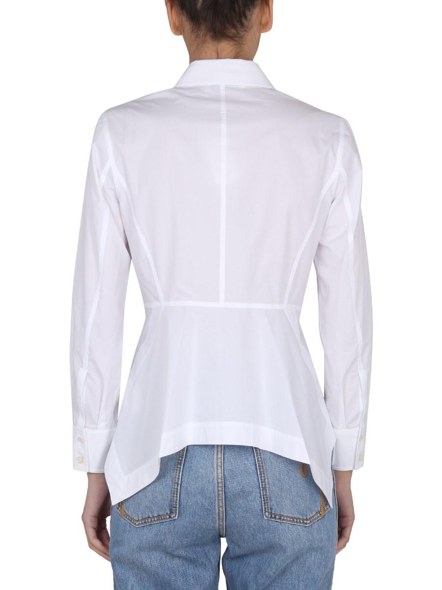 TORY BURCH CAMICIA IN POPELINE DI COTONE