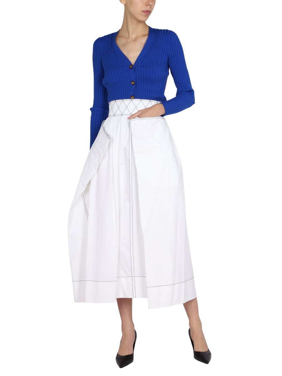 TORY BURCH CARDIGAN A COSTE IN MISTO LANA
