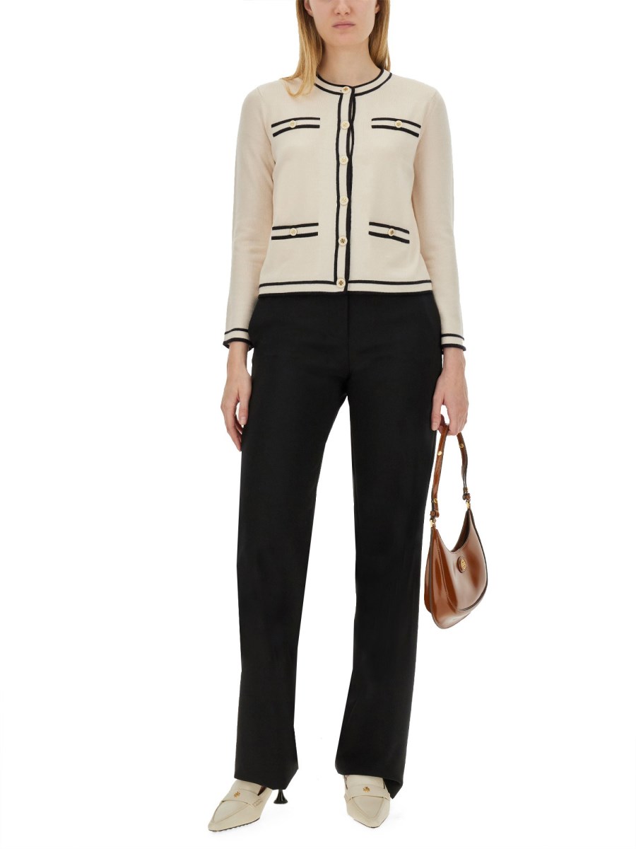 TORY BURCH CARDIGAN KENDRA IN LANA