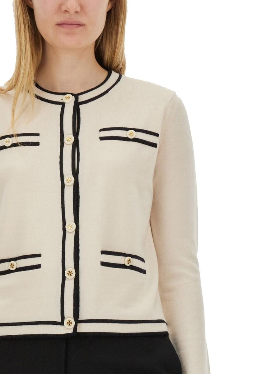 TORY BURCH CARDIGAN KENDRA IN LANA