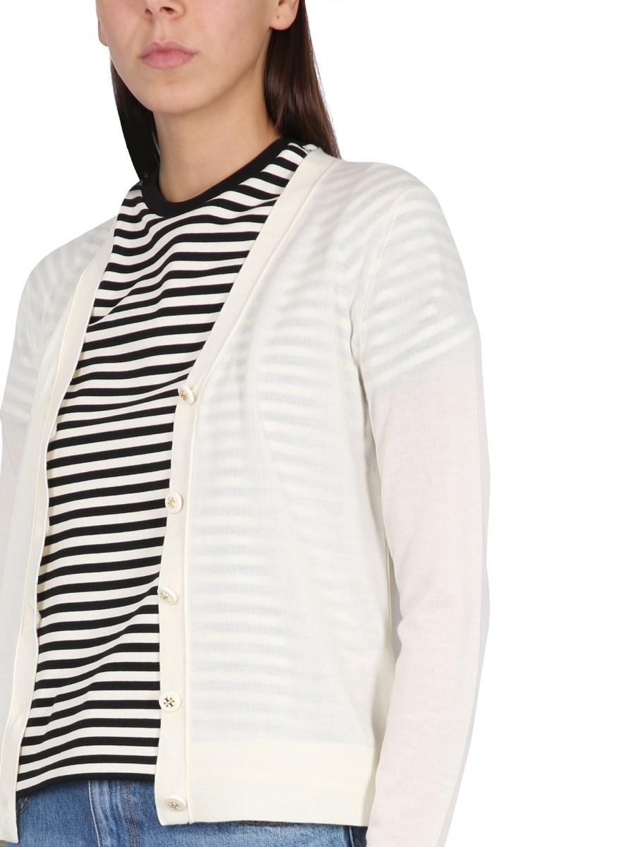 TORY BURCH CARDIGAN SIMONE IN LANA